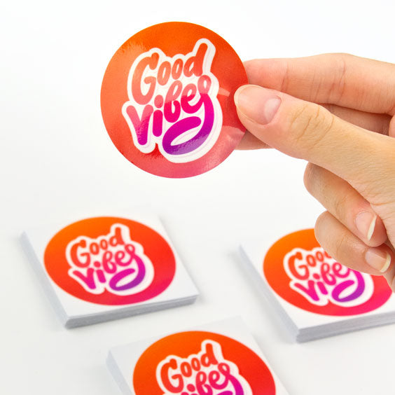 Stickers rond