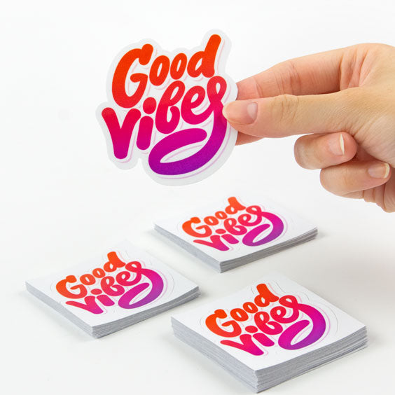 Stickers découpe à la forme