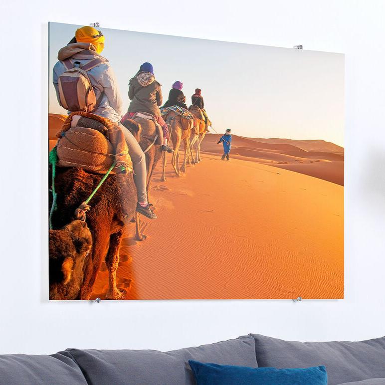 Photo sur plexiglas