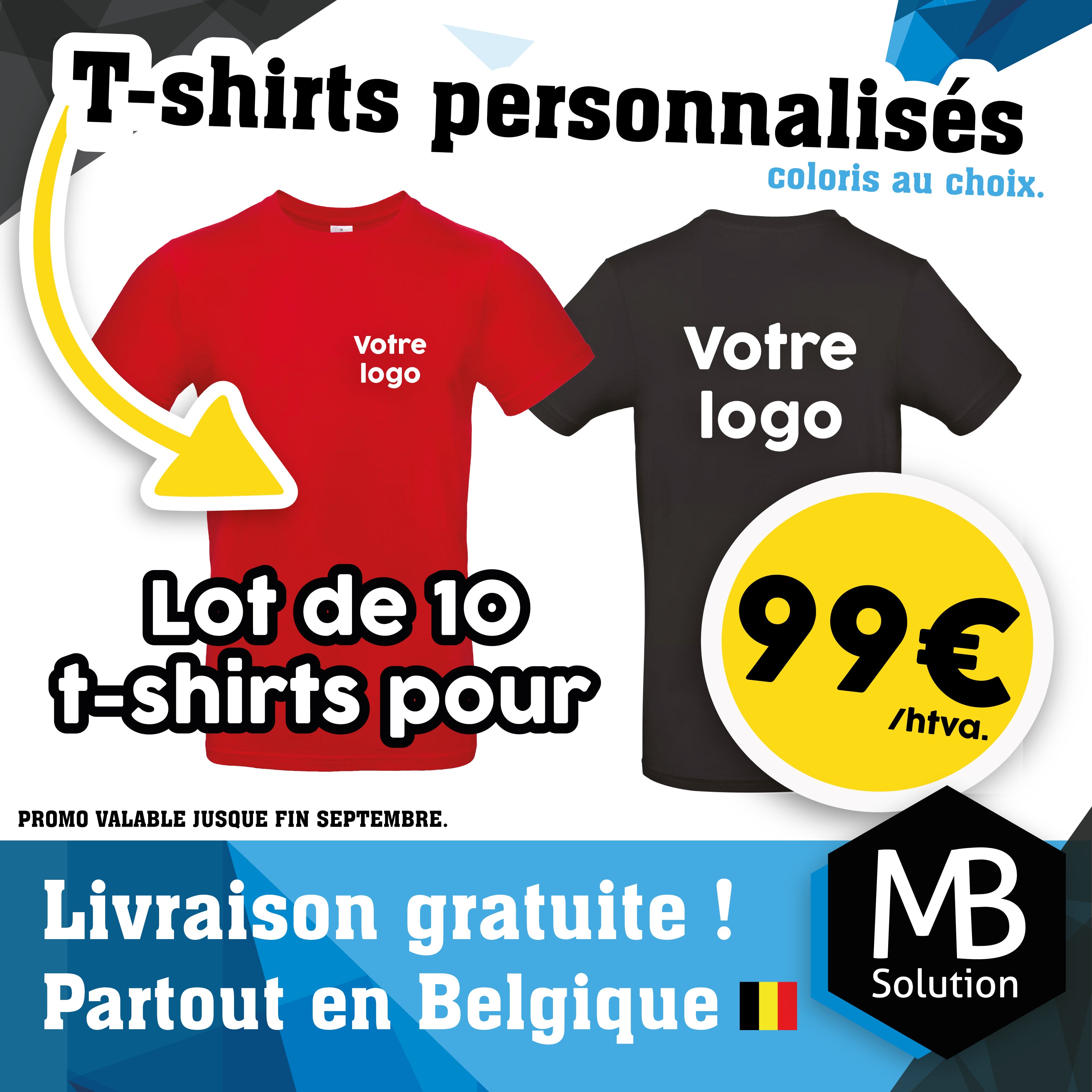T-shirts personnalisés (PROMO)